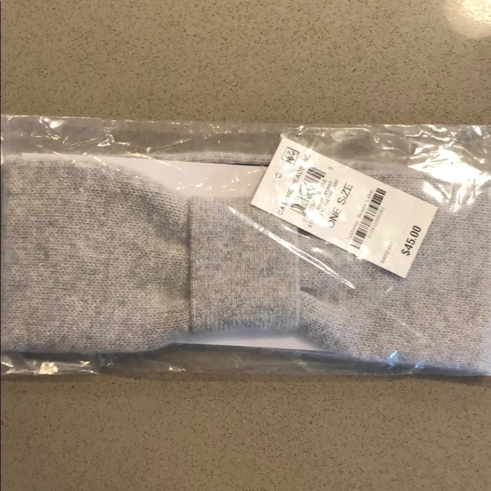 Charter Club Cashmere  Earwarmer Headband